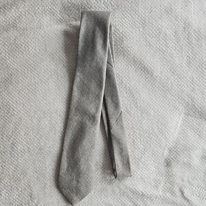 Christian Dior Elegant Gray Necktie